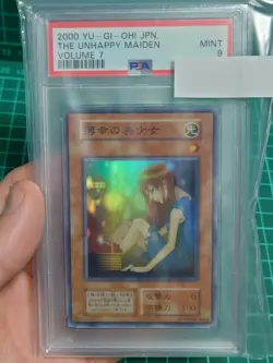 PSA9 Yu-Gi-Oh Dark Elf Girl Super Rare Early Print Graded Card JAPAN - Image 1