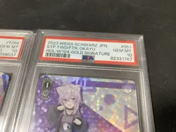 PSA10 Top Mint Weiss Schwarz Hololive Nekomata Okayu SSP Promo Card T066-051 - Image 4