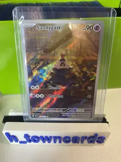 Pokemon Sandygast 214/193 Paldea Evolved IR Illustration Rare (NM) - Image 1