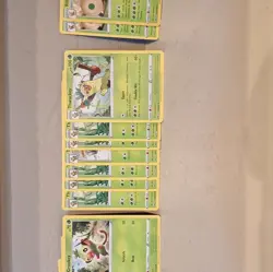 Nintendo Pokemon TCG Grookey Thwackey Rillaboom Lot 15 SWSH EN 011-015/202 - Image 1