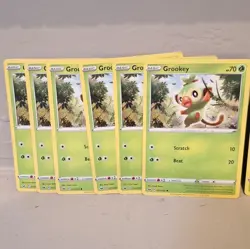 Nintendo Pokemon TCG Grookey Thwackey Rillaboom Lot 15 SWSH EN 011-015/202 - Image 2