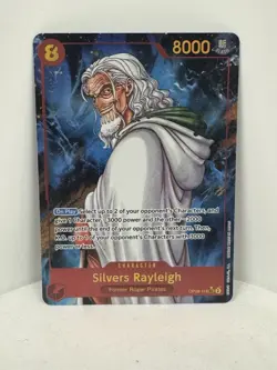 SILVERS RAYLEIGH (OP08-118 SEC Alt Art) Two Legends - ONE PIECE TCG Japan - Image 1