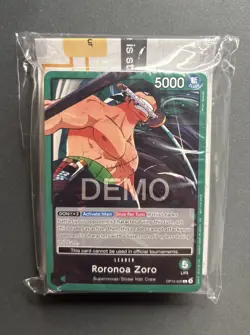 🔥One Piece-Promo Demo Deck 2026 Convention Exclusive-Zoro-NEW/SEALED-FREE SHIP - Image 1