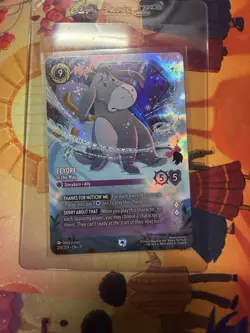 Disney Lorcana Eeyore - In the Way Enchanted Foil 226/204 EN Winterspell - Image 1