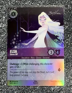 2023 Lorcana Complete Set D100 - Mickey, Elsa, Genie, Stitch, Maleficent, Maui - Image 5