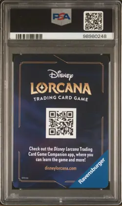 PSA 9 2023 Disney Lorcana First Chapter Mickey Mouse Puzzle Top Right - Image 2