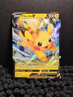 Pikachu V SWSH285 SWSH: Sword & Shield Promo Cards Holo - Image 1