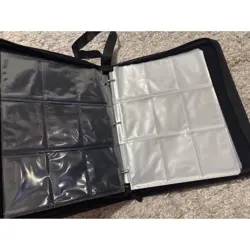Pokemon card holder zippered binder NIP 1080 capacity 9 cards per page!! - Image 4