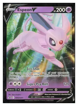 Espeon V - Holo Promo SWSH: Sword & Shield Promo Cards SWSH201 NM M041 - Image 1