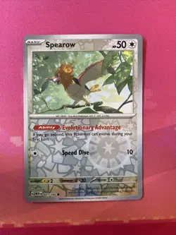 Pokemon Card Spearow Scarlet & Violet 151 Reverse Holo 021/165 Near Mint - Image 1