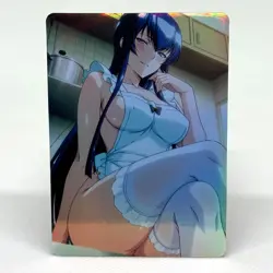 Highschool of the Dead Saeko Busujima Goddess Anime Waifu ACG Foil Card - Image 1