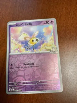 Lillie’s Cutiefly 066/159 Journey Together Reverse Holo Pokemon TCG Card - Image 1