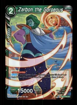 Zarbon The Gorgeous Foil BT10-085 UC Bandai Dragon Ball Super Card Game TCG - Image 1