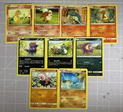 Pokemon TCG Cute 105-Card Bulk Mixed Sets 9 Holos, Base Set Bulbasaur +More - Image 5