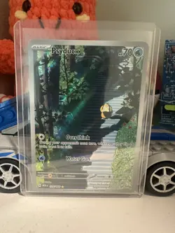 Psyduck 175/165 Pokemon TCG SV 151 Illustration Rare IR Near Mint Pokemon Card - Image 1