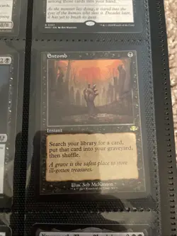 Magic: The Gathering Entomb Dominaria Remastered Card NM Condition - Image 1