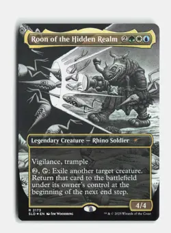Roon of the Hidden Realm (Rainbow Foil) 2173 Foil Secret Lair Drop Series MTG NM - Image 1