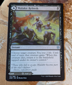 MTG Malakir Rebirth - Zendikar Rising NM - Image 1