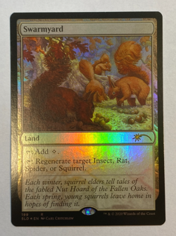 MTG - Secret Lair: Hope You Like Squirrels - Swarmyard - FOIL - NM - Image 1