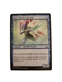 1x Mist-Cloaked Herald Rivals of Ixalan Magic the Gathering MTG NM - Image 1