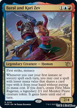 MTG Baral and Kari Zev [MOM - 218] LP - Image 1