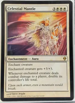 Celestial Mantle regular Zendikar #6 NM MTG Near Mint - Image 1