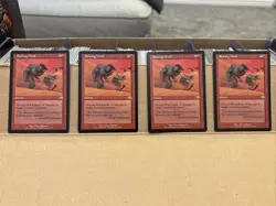 4x Searing Wind MTG Prophecy Rare LP Magic - Image 1