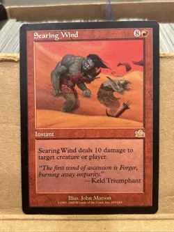 4x Searing Wind MTG Prophecy Rare LP Magic - Image 2