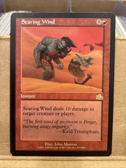 4x Searing Wind MTG Prophecy Rare LP Magic - Image 3