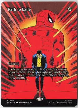 Path to Exile (Borderless) 4 Marvel Universe MTG NM - Image 1