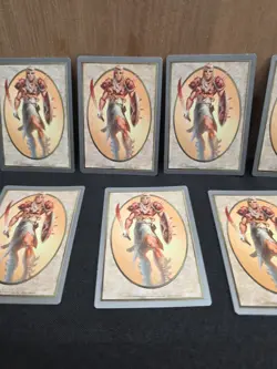 Magic the Gathering - Unglued - 4x Soldier Token - Very Good Condition - Image 3