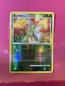 Pokemon Card Scyther Majestic Dawn Reverse Holo 46/100 Near Mint - Image 1