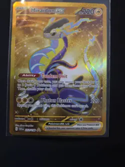 Pokemon - Miraidon ex - 253/198 Ultra Rare - SV01: Scarlet & Violet Holo - Image 1