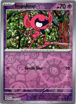 Impidimp 071/159 Common Journey Together Pokemon Reverse Holo Near Mint - Image 1