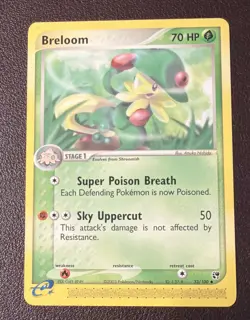 Breloom 33/100 Uncommon Sandstorm Pokemon Lightly Played Card Vintage - Image 3