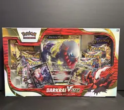 Pokemon TCG Darkrai VSTAR Premium Collection Box 2022 English 1 Box - Image 1
