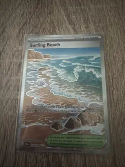 Surfing Beach 114/086 Pokemon Chaos Rising - Image 2