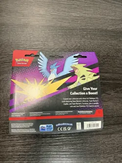 POKEMON TCG: BLISTER 2 Booster Packs 3 FOIL Articuno, Zapdos, Tyranitar - Sealed - Image 2