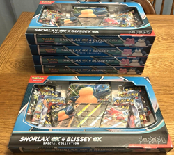 LOT 5x New Snorlax EX And Blissey EX Special Collections Pokemon TCG - Image 1