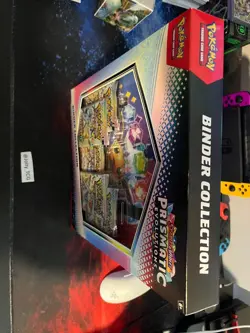 Pokemon Scarlet & Violet Prismatic Evolutions Binder Collection Box Sealed - Image 3