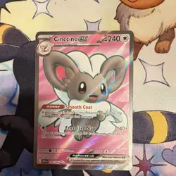 Cinccino EX 105/086 Chaos Rising Ultra Rare Full Art - Image 1