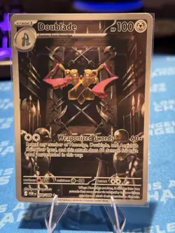 Pokemon TCG Doublade SV Perfect Order Illustration Rare Holo English 098/088 - Image 1