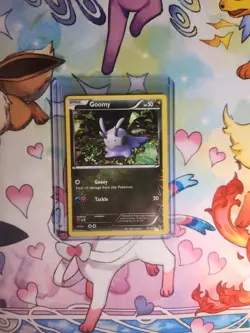 Pokemon TCG Goomy XY Flashfire 72/106 Reverse Holo Common Card NM - Image 1