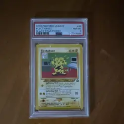 Pokemon Electabuzz 46 Wotc Promo Pokemon League Regular English 2002 PSA 8 - Image 1