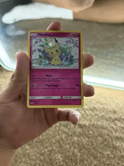 Pokemon TCG Mimikyu SM163 SM Promo Holo Basic 70 HP Psychic ENG - Image 3