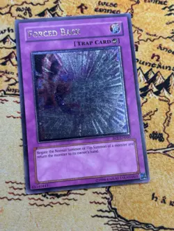 Yugioh Forced Back EOJ-EN060 Ultimate Rare Unlimited MP EURO PRINT - Image 1