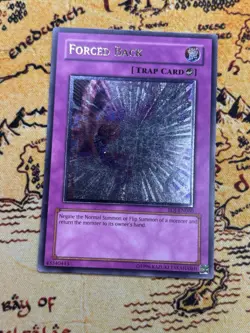 Yugioh Forced Back EOJ-EN060 Ultimate Rare Unlimited MP EURO PRINT - Image 2