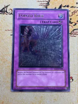 Yugioh Forced Back EOJ-EN060 Ultimate Rare Unlimited MP EURO PRINT - Image 4