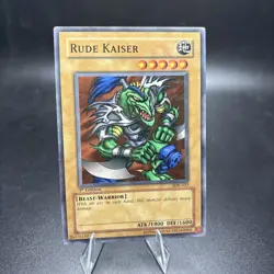 Rude Kaiser SDK-027 Starter Deck: Kaiba Yu-Gi-Oh 1st Edition LP - Image 1