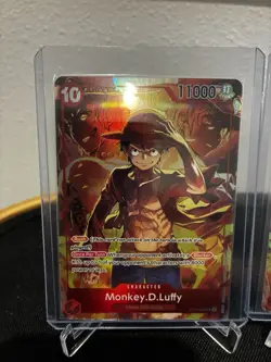 Lot One Piece Monkey D. Luffy Treasure Booster Promo ST10-006 Foil Alt Art x4 EN - Image 2